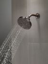 DELTA Universal Showering Components H2OKINETIC 5-Setting Contemporary Raincan Shower Head — Venetian Bronze
