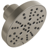 DELTA Universal Showering Components H2OKINETIC 5-Setting Contemporary Raincan Shower Head — Lumicoat® Stainless