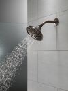 DELTA Universal Showering Components H2OKINETIC 5-Setting Traditional Raincan Shower Head — Venetian Bronze