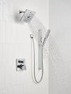 DELTA Ara Angular Modern Monitor 17 Series Valve Trim with 3-Setting Integrated Diverter — Chrome