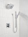 DELTA Ara Angular Modern Monitor 17 Series Valve Trim with 3-Setting Integrated Diverter — Chrome