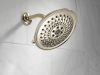 DELTA Universal Showering Components H2OKINETIC 3-Setting Raincan Shower Head — Polished Nickel