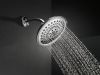 DELTA Universal Showering Components H2OKINETIC 3-Setting Raincan Shower Head — Chrome