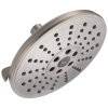 DELTA Universal Showering Components H2OKINETIC 3-Setting Raincan Shower Head — Lumicoat® Stainless