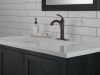 DELTA Woodhurst Single Handle Bathroom Faucet — Venetian Bronze