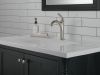 DELTA Woodhurst Single Handle Bathroom Faucet — Stainless