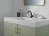 DELTA Kayra Single Handle Bathroom Faucet — Matte Black