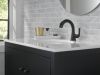 DELTA Kayra Single Handle Pull-Down Bathroom Faucet — Matte Black
