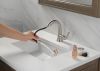 DELTA Kayra Single Handle Pull-Down Bathroom Faucet — Stainless