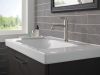 DELTA Saylor Single Handle Bathroom Faucet — Stainless