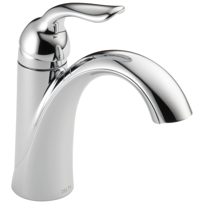 DELTA Lahara Single Handle Bathroom Faucet — Chrome