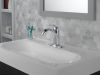 DELTA Lahara Single Handle Bathroom Faucet — Chrome