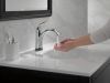 DELTA Lahara Touch2O Bathroom Faucet with Touchless Technology — Chrome