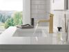 DELTA Velum Single Handle Bathroom Faucet — Champagne Bronze