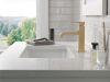 DELTA Velum Single Handle Bathroom Faucet — Champagne Bronze