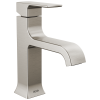 DELTA Velum Single Handle Bathroom Faucet — Stainless
