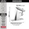 DELTA Trillian Single Handle Bathroom Faucet — Lumicoat® Chrome