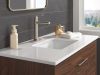 DELTA Altado Single Handle Bathroom Faucet — Stainless
