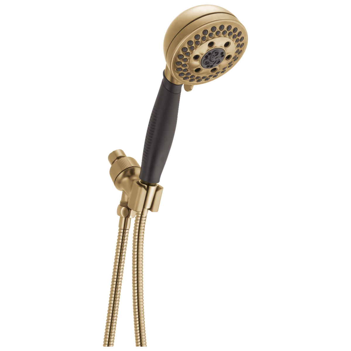 DELTA Universal Showering Components H2OKINETIC 5-Setting Shower Mount Hand Shower — Champagne Bronze