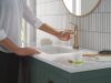 DELTA Bonacci Single Handle Bathroom Faucet with Touch20 with Touchless Technology — Lumicoat® Champagne Bronze