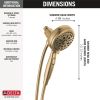 DELTA Universal Showering Components 7-Setting SureDock Magnetic Hand Shower — Champagne Bronze
