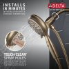 DELTA Universal Showering Components 7-Setting SureDock Magnetic Hand Shower — Champagne Bronze