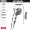 DELTA Universal Showering Components 7-Setting SureDock Magnetic Hand Shower — Chrome
