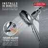 DELTA Universal Showering Components 7-Setting SureDock Magnetic Hand Shower — Chrome