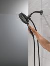 DELTA Universal Showering Components 7-Setting SureDock Magnetic Hand Shower — Matte Black