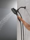 DELTA Universal Showering Components 7-Setting SureDock Magnetic Hand Shower — Matte Black