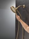 DELTA Universal Showering Components 7-Setting SureDock Magnetic Hand Shower — Lumicoat® Champagne Bronze
