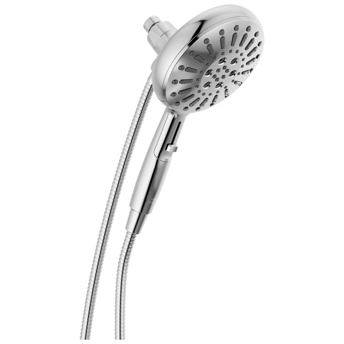DELTA Universal Showering Components 7-Setting SureDock Magnetic Hand Shower — Lumicoat® Chrome