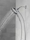 DELTA Universal Showering Components 7-Setting SureDock Magnetic Hand Shower — Lumicoat® Chrome