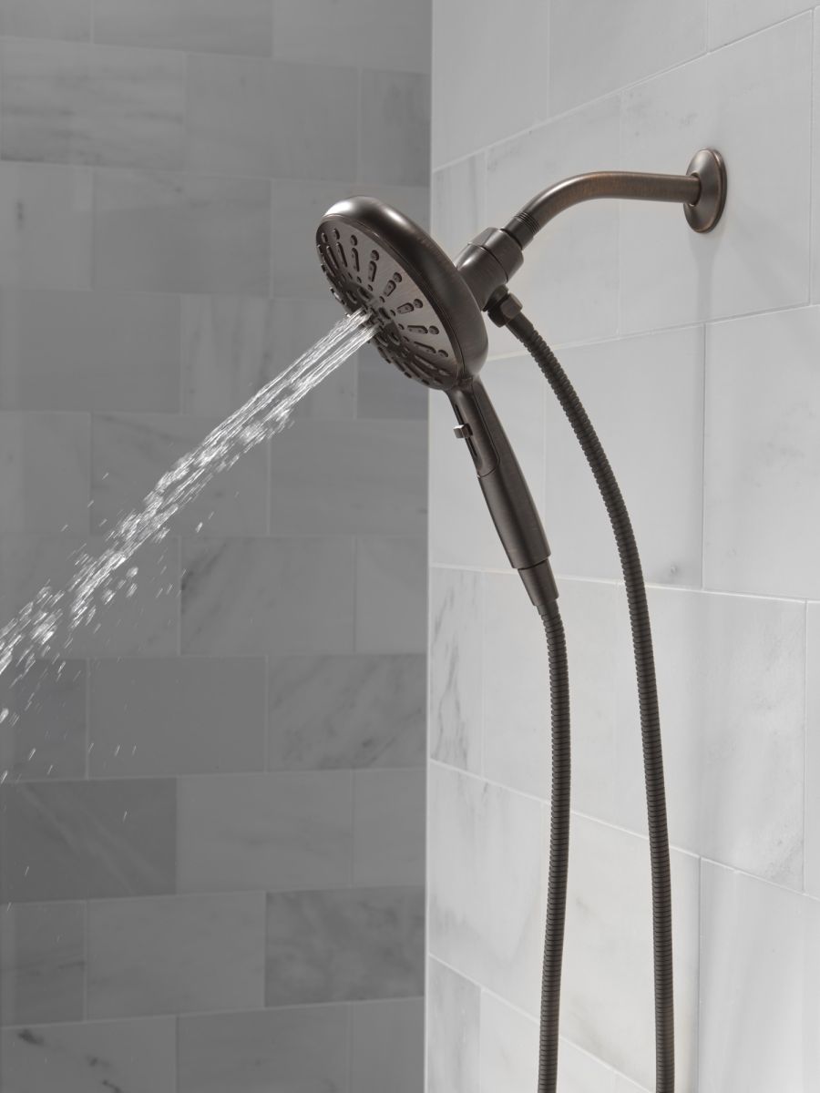 DELTA Universal Showering Components 7-Setting SureDock Magnetic Hand Shower — Venetian Bronze