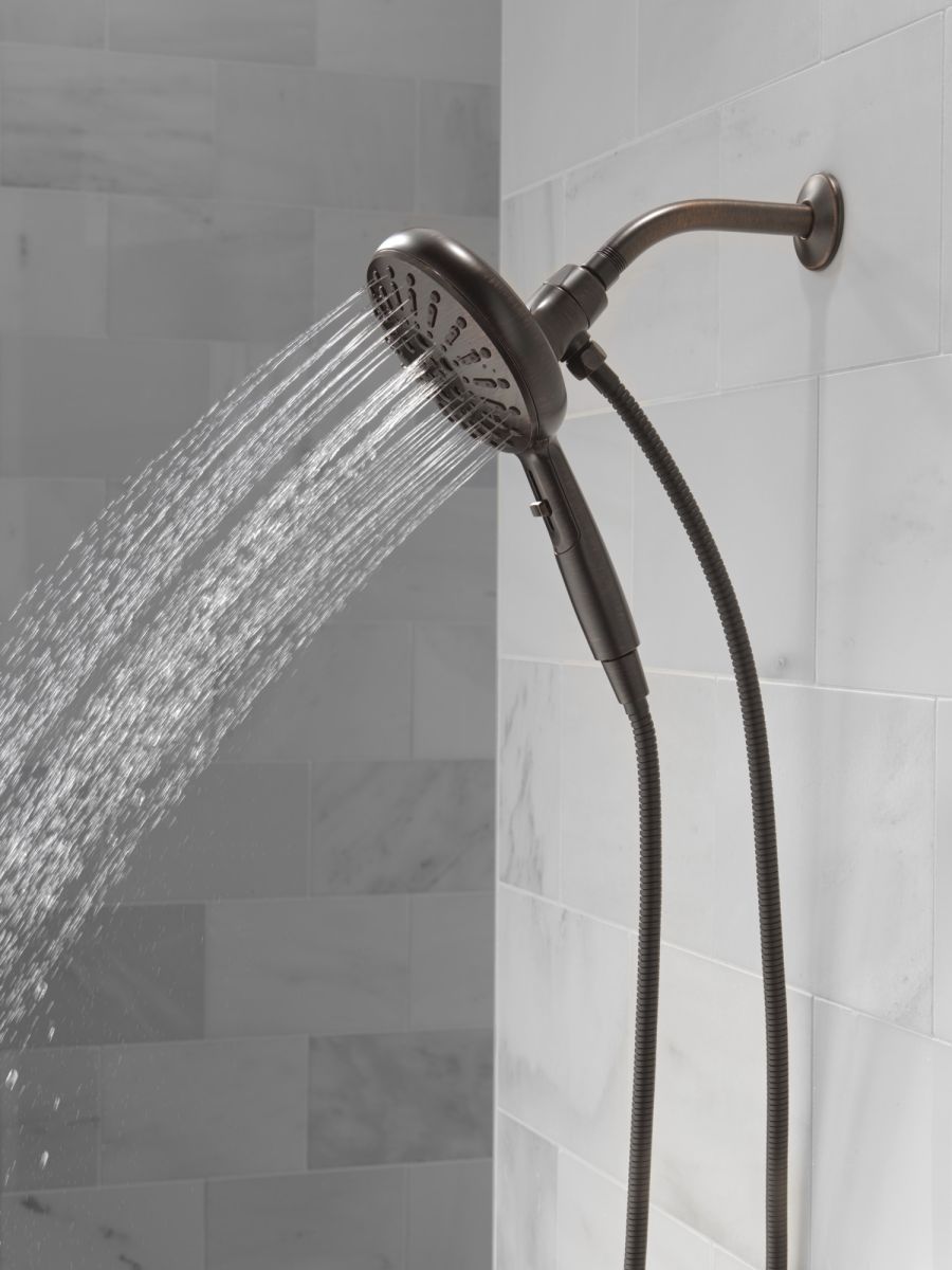 DELTA Universal Showering Components 7-Setting SureDock Magnetic Hand Shower — Venetian Bronze