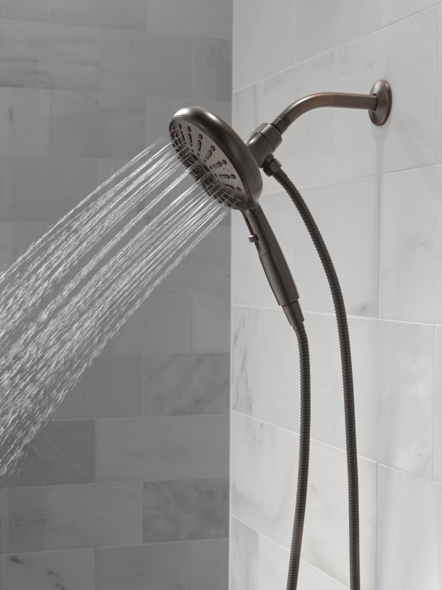 DELTA Universal Showering Components 7-Setting SureDock Magnetic Hand Shower — Venetian Bronze