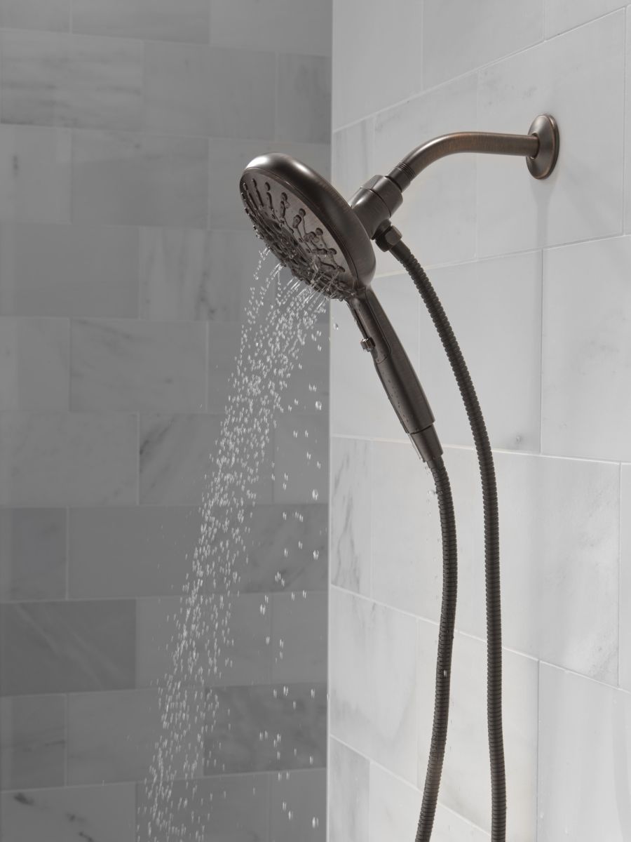 DELTA Universal Showering Components 7-Setting SureDock Magnetic Hand Shower — Venetian Bronze