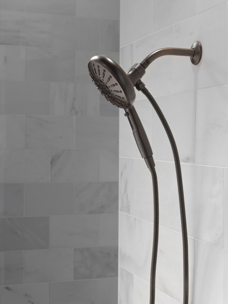 DELTA Universal Showering Components 7-Setting SureDock Magnetic Hand Shower — Venetian Bronze