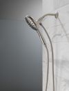 DELTA Universal Showering Components 7-Setting SureDock Magnetic Hand Shower — Lumicoat® Stainless