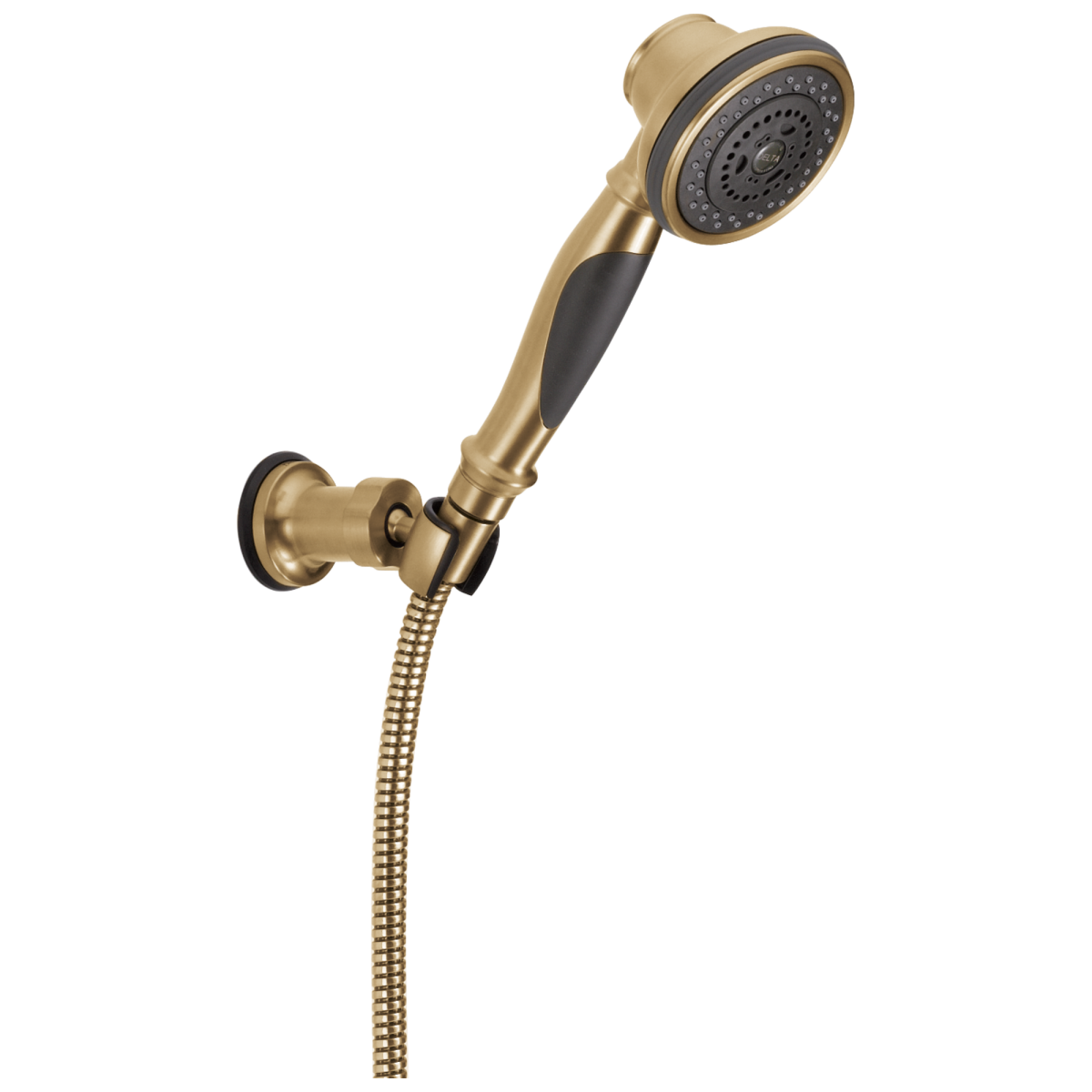DELTA Other Premium Adjustable 3-Setting Wall Mount Hand Shower — Champagne Bronze