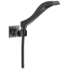 DELTA Dryden Premium Single-Setting Adjustable Wall Mount Hand Shower — Matte Black