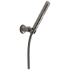 DELTA Grail Premium Single-Setting Adjustable Wall Mount Hand Shower — Black Stainless