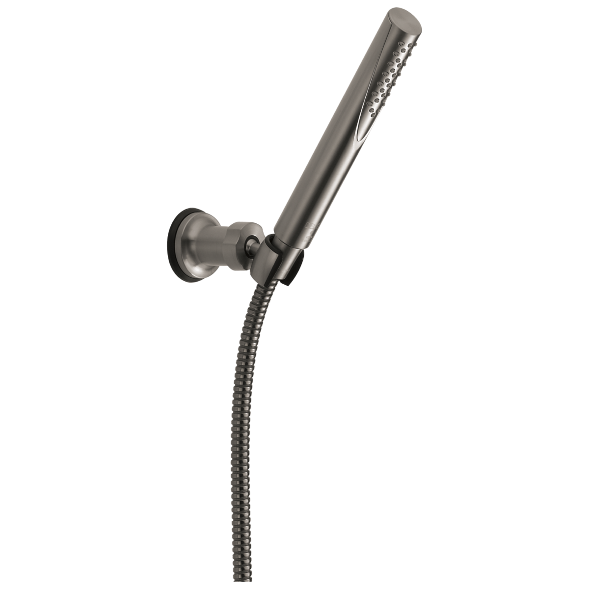 DELTA Grail Premium Single-Setting Adjustable Wall Mount Hand Shower — Black Stainless