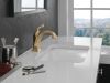 DELTA Dryden Single Handle Bathroom Faucet — Champagne Bronze