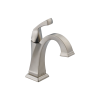 DELTA Dryden Single Handle Bathroom Faucet — Stainless