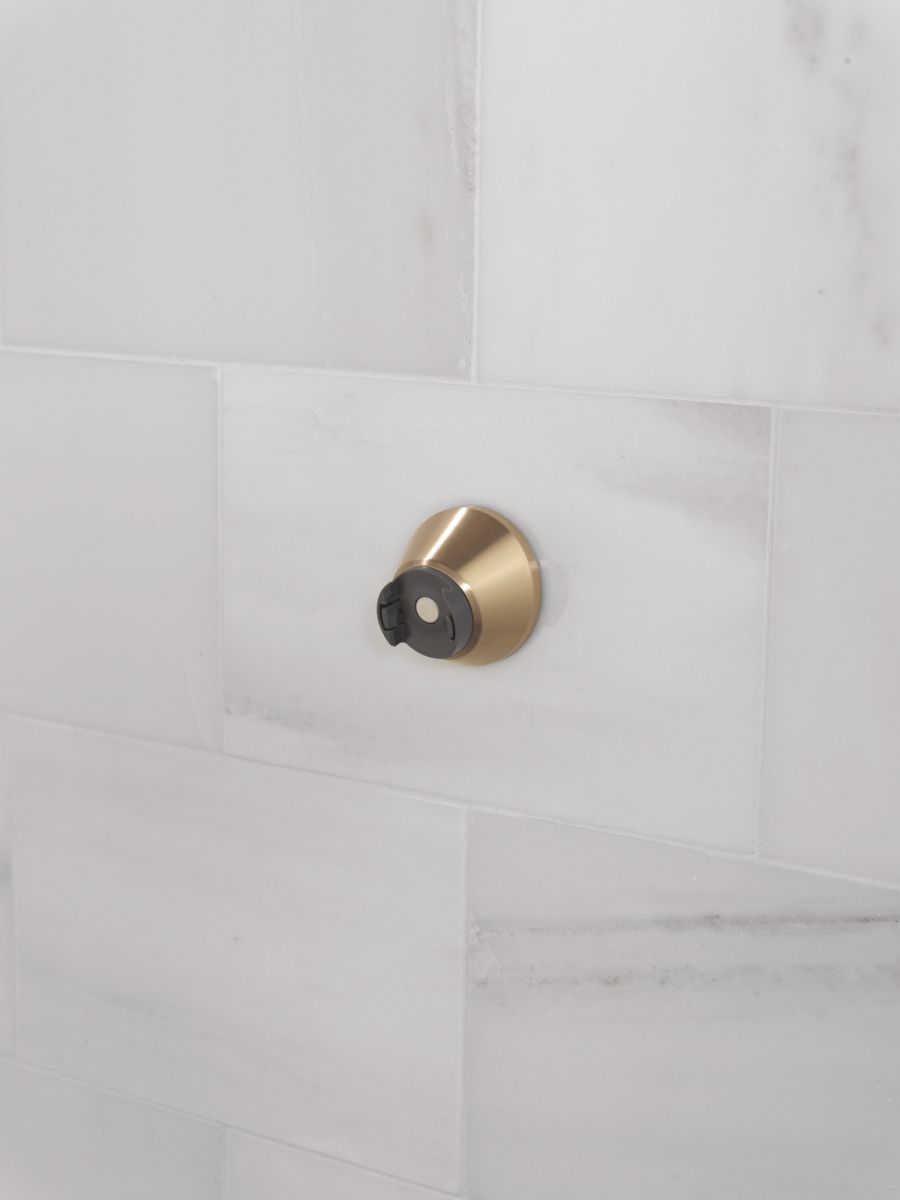DELTA Universal Showering Components SureDock Magnetic Docking Mount — Lumicoat® Champagne Bronze