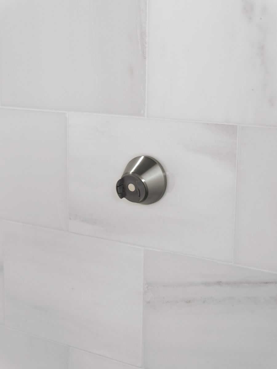 DELTA Universal Showering Components SureDock Magnetic Docking Mount — Lumicoat® Black Stainless