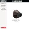 DELTA Universal Showering Components SureDock Magnetic Docking Mount — Venetian Bronze
