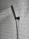 DELTA Universal Showering Components H2OKINETIC 4-Setting Wall Mount Hand Shower — Matte Black
