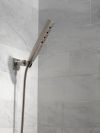 DELTA Universal Showering Components H2OKINETIC 4-Setting Wall Mount Hand Shower — Lumicoat® Stainless